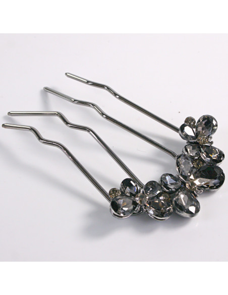 GRZEBIEŃ wsuwany do włosów wtykowy ozdobny Lolita Akcesoria MOTYLKI