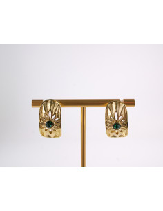 Kolczyki ZŁOTY AŻUROWY ZAWIJAS  STAL CHIRURGICZNA  LOLITA...