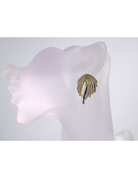 Kolczyki NIEREGULARNE WACHLARZE STAL CHIRURGICZNA  LOLITA AKCESORIA