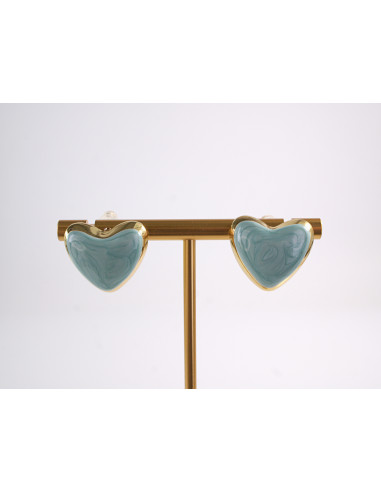 Kolczyki SERCE SERCA  STAL CHIRURGICZNA  LOLITA...