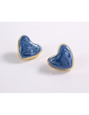 Kolczyki SERCE SERCA  STAL CHIRURGICZNA  LOLITA...