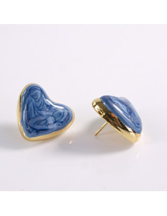 Kolczyki SERCE SERCA  STAL CHIRURGICZNA  LOLITA AKCESORIA... 2