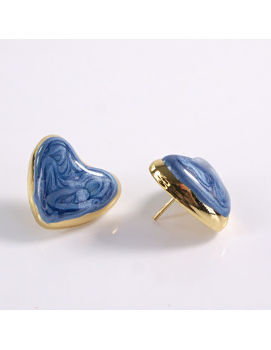 Kolczyki SERCE SERCA  STAL CHIRURGICZNA  LOLITA...