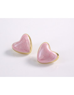 Kolczyki SERCE SERCA STAL CHIRURGICZNA  LOLITA AKCESORIA...