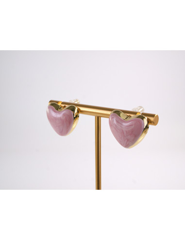 Kolczyki SERCE SERCA STAL CHIRURGICZNA  LOLITA...