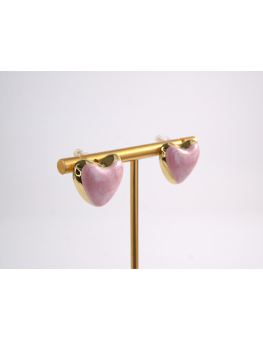 Kolczyki SERCE SERCA STAL CHIRURGICZNA  LOLITA...