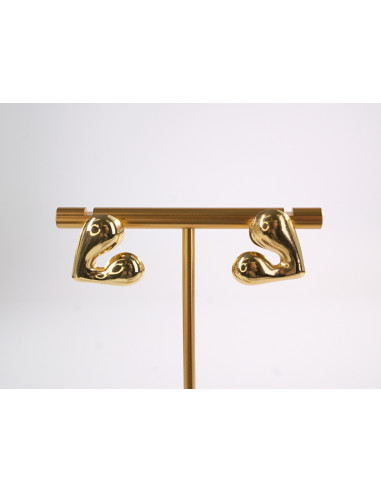 Kolczyki SERCE SERCA SERDUSZKO STAL...