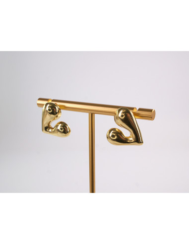 Kolczyki SERCE SERCA SERDUSZKO STAL...