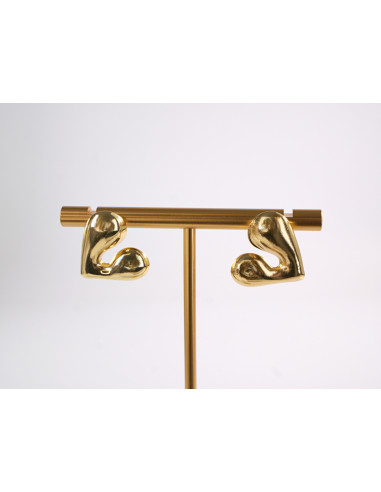 Kolczyki SERCE SERCA SERDUSZKO STAL...