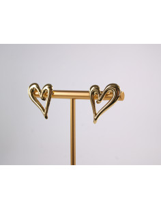 Kolczyki SERCE SERCA STAL CHIRURGICZNA  LOLITA AKCESORIA 2