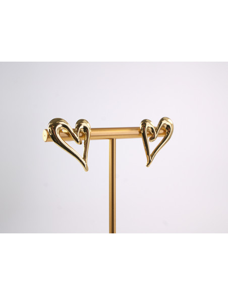 Kolczyki SERCE SERCA STAL CHIRURGICZNA  LOLITA AKCESORIA