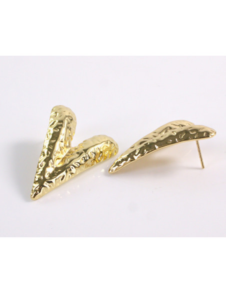 Kolczyki SERCE SERCA SERDUSZKO STAL CHIRURGICZNA  LOLITA AKCESORIA