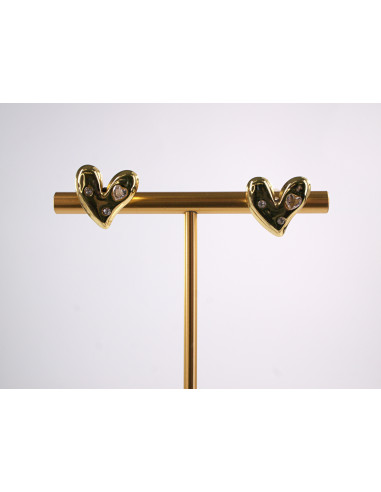 Kolczyki SERCE SERCA SERDUSZKO STAL...