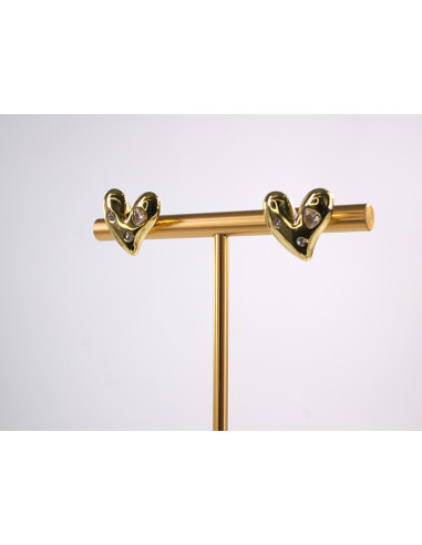 Kolczyki SERCE SERCA SERDUSZKO STAL...