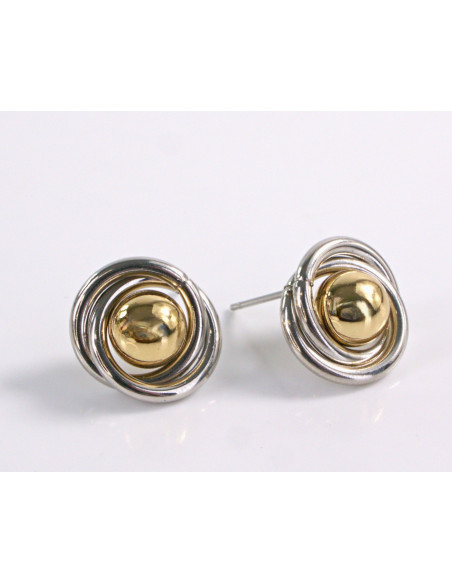 Kolczyki  WĘZEŁ SUPEŁ  WĘZEŁKI  STAL CHIRURGICZNA  LOLITA AKCESORIA