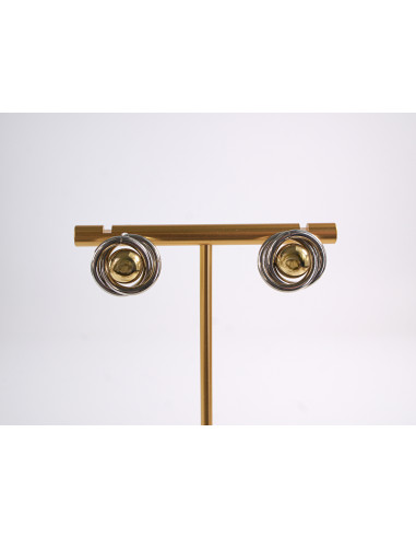 Kolczyki  WĘZEŁ SUPEŁ  WĘZEŁKI  STAL...