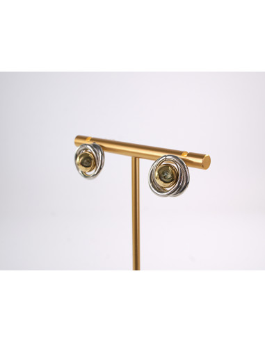 Kolczyki  WĘZEŁ SUPEŁ  WĘZEŁKI  STAL...