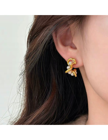 Kolczyki ze stali stal chirurgiczna Lolita...