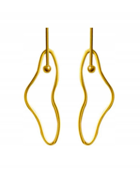 Kolczyki ze stali stal chirurgiczna Lolita AKCESORIA ELEGANCKIE KROPLE