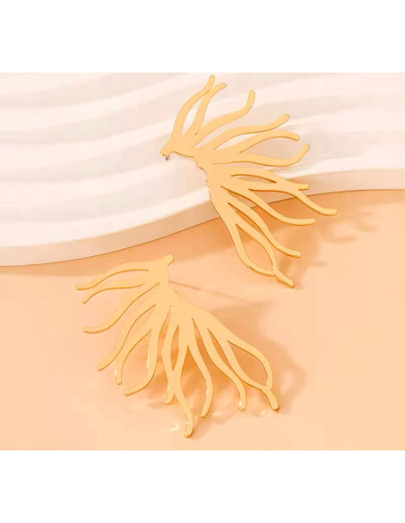 Kolczyki ze stali stal chirurgiczna Lolita AKCESORIA ELEGANCKIE WODOROSTY