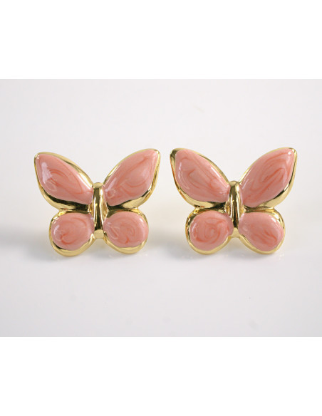 Kolczyki  MOTYLKI MOTYL MOTYLEK STAL CHIRURGICZNA LOLITA AKCESORIA