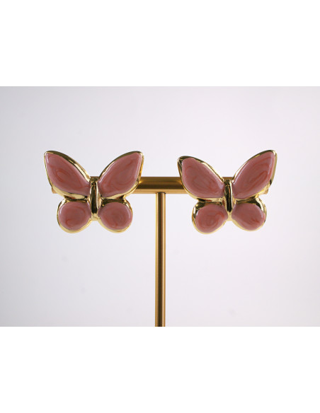 Kolczyki  MOTYLKI MOTYL MOTYLEK STAL CHIRURGICZNA LOLITA AKCESORIA