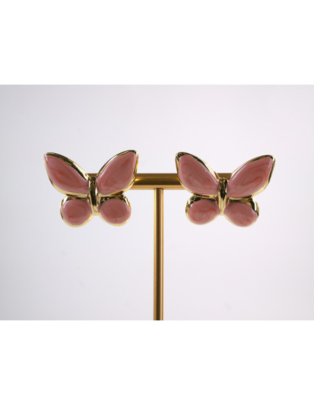 Kolczyki  MOTYLKI MOTYL MOTYLEK STAL CHIRURGICZNA LOLITA AKCESORIA