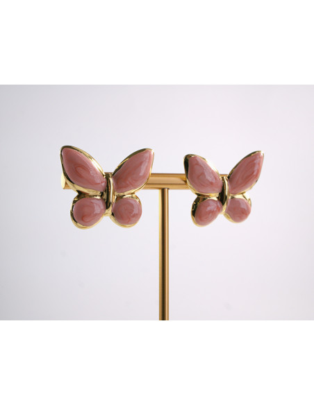 Kolczyki  MOTYLKI MOTYL MOTYLEK STAL CHIRURGICZNA LOLITA AKCESORIA