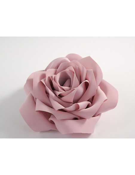 KWIAT Z MATERIAŁU BROSZKA PRZYPINKA LOLITA AKCESORIA RÓŻA 12 cm