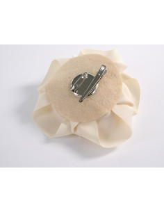 KWIAT Z MATERIAŁU BROSZKA PRZYPINKA LOLITA AKCESORIA RÓŻA... 2