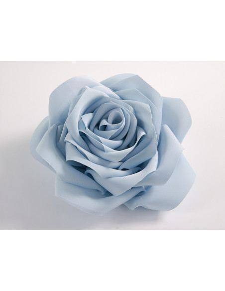 KWIAT Z MATERIAŁU BROSZKA PRZYPINKA LOLITA AKCESORIA RÓŻA 12 cm