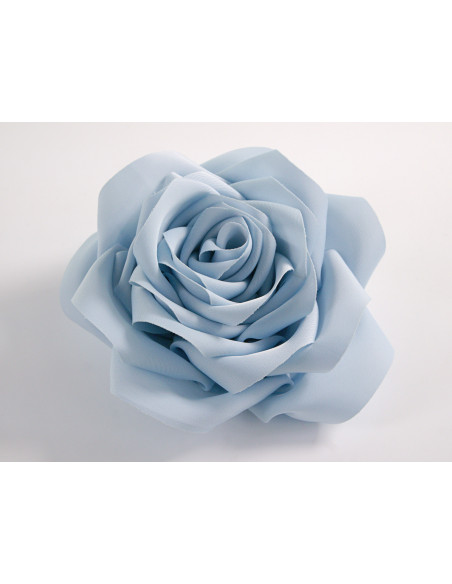 KWIAT Z MATERIAŁU BROSZKA PRZYPINKA LOLITA AKCESORIA RÓŻA 12 cm