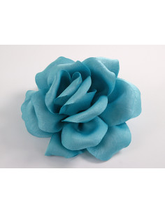 KWIAT Z MATERIAŁU RÓŻA BROSZKA PRZYPINKA LOLITA AKCESORIA... 2