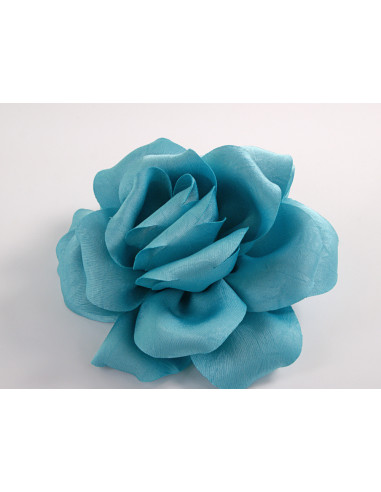 KWIAT Z MATERIAŁU RÓŻA BROSZKA PRZYPINKA LOLITA...