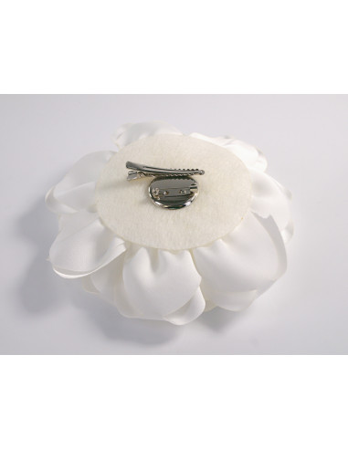 KWIAT Z MATERIAŁU RÓŻA BROSZKA PRZYPINKA LOLITA...