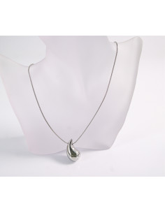 NASZYJNIK KROPLA ŁEZKA  KOLCZYKI STAL CHIRURGICZNA LOLITA... 2