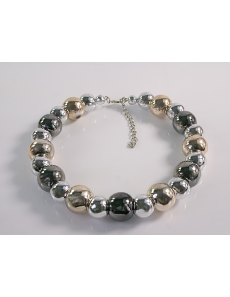 NASZYJNIK KOLIA WIECZOROWE KORALE POD SZYJĘ LOLITA AKCESORIA