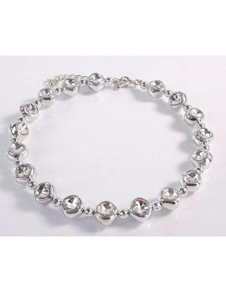 NASZYJNIK KOLIA srebrny NASZYJNIK  POD SZYJĘ LOLITA AKCESORIA