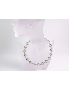 NASZYJNIK KOLIA srebrny NASZYJNIK  POD SZYJĘ LOLITA... 2