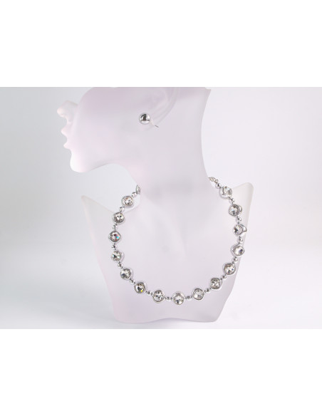 NASZYJNIK KOLIA srebrny NASZYJNIK  POD SZYJĘ LOLITA AKCESORIA