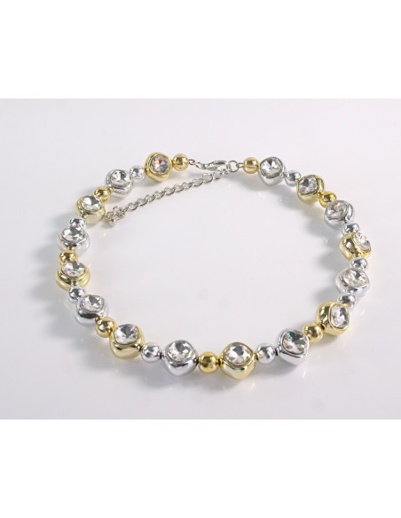 NASZYJNIK KOLIA srebrny NASZYJNIK  POD SZYJĘ LOLITA AKCESORIA