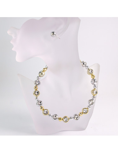 NASZYJNIK KOLIA srebrny NASZYJNIK  POD SZYJĘ...