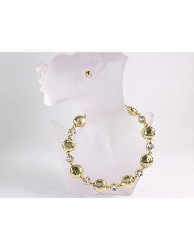 NASZYJNIK KOLIA ZŁOTY NASZYJNIK  POD SZYJĘ Z...