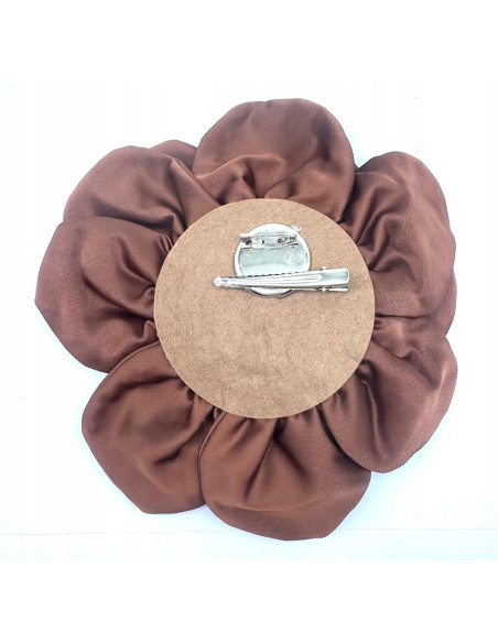 KWIAT KWIATEK Z MATERIAŁU BROSZKA XXXL 22 cm PRZYPINANY LOLITA AKCESORIA