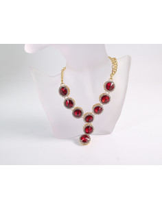 NASZYJNIK wieczorowy KOLIA POD SZYJĘ LOLITA AKCESORIA...