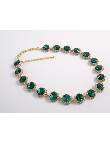 NASZYJNIK wieczorowy KOLIA POD SZYJĘ LOLITA...