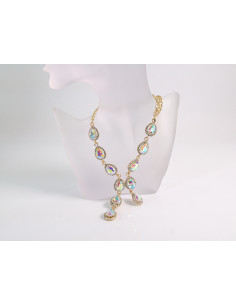 NASZYJNIK wieczorowy KOLIA POD SZYJĘ LOLITA AKCESORIA...