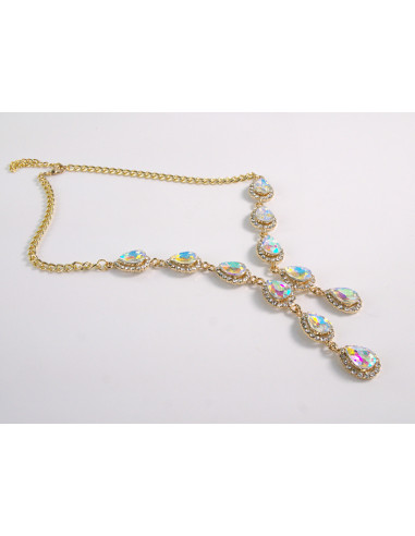 NASZYJNIK wieczorowy KOLIA POD SZYJĘ LOLITA...