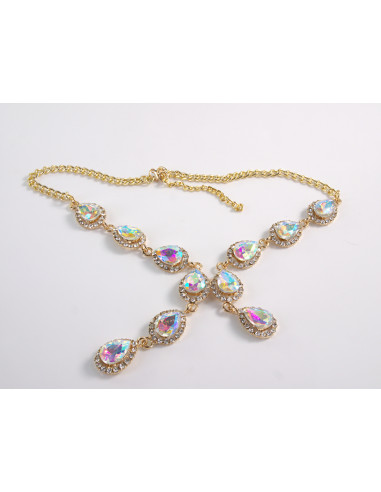 NASZYJNIK wieczorowy KOLIA POD SZYJĘ LOLITA...