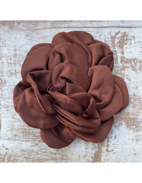 KWIAT KWIATEK Z MATERIAŁU BROSZKA XXXL 22 cm PRZYPINANY LOLITA AKCESORIA